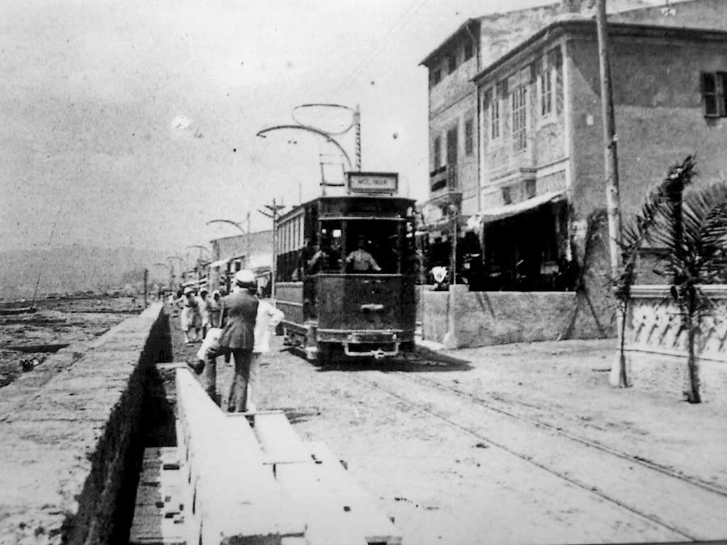 Historia de El Molinar - Tranvías